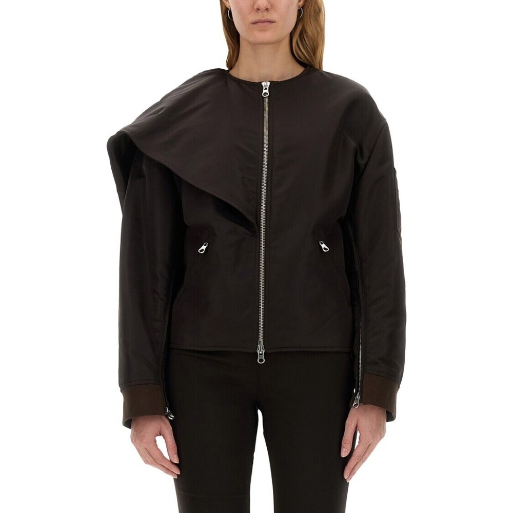 Courrèges Bow Neck Bomber Jacket